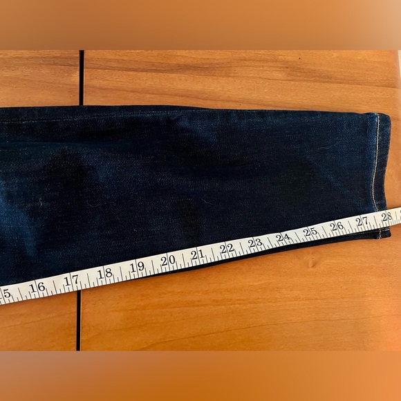 Madewell 9" Mid-Rise Skinny Jeans in Larkspur Wash: TENCEL Denim. Size 26. - Picture 9 of 12